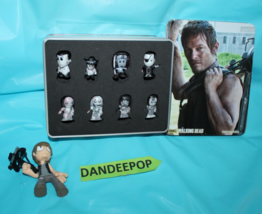 AMC The Walking Dead Collectible Chibis Tin #1 Funko Toy Set 2015 - $29.69