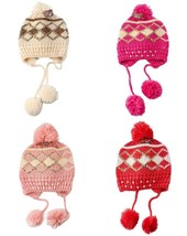 Wholesale Lot of 12 Ladies Warm Winter Knit Hat Stocking Stuffer Christm... - £34.78 GBP