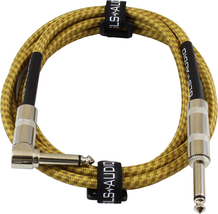 GLS Audio Instrument Cable - Amp Cord for Bass &amp; Electric Guitar - Strai... - £16.43 GBP