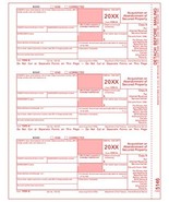 EGP IRS Approved 1099-A Laser Federal Copy A Tax Form, 100 Recipients - $22.47