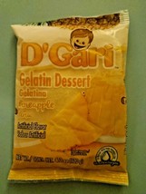 2 Pack D'gari Gelatin Dessert Pineapple FLAVOR/GELATINA De Piña - $11.88
