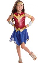 Justice League Childs Wonder Woman Dress Large - £51.22 GBP