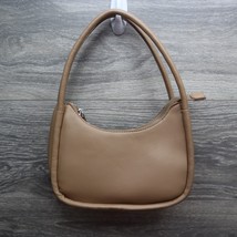 Forever 21  purse Tan Brown Faux Leather Shoulder Bag - £20.98 GBP