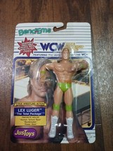Vintage WCW World Championship Wrestling Bend Ems Lex Luger Figure 1991 MOC - £31.13 GBP