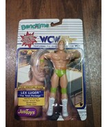 Vintage WCW World Championship Wrestling Bend Ems Lex Luger Figure 1991 MOC - £31.27 GBP