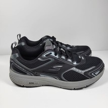 Skechers Mens Go Run Consistent 220034 Black Running Shoes Sneakers Size 9 EUC - £25.54 GBP