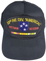 23RD Infantry Division AMERICAL Vietnam Veteran HAT with Ribbons and The... - $17.99