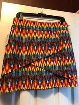 Nwt Ladies Tzu Tzu Sport Aztec Charlotte Golf Tennis Knit Skort - Size L - £68.51 GBP