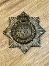 Antique Royal Canadian Regiment Cap Badge Guelphic Crown Pattern KG JD - £77.40 GBP