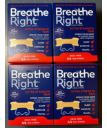 4 Packs Breathe Right Extra Strength Nasal Strips 44 Tan Strips Each - $53.46