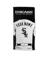 Chicago White Sox OFFICIAL MLB Jersey Personalized Beach Towel - $68.58 CAD