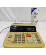 Sharp EL-2192G Two Color 12-Digit Print Calculator. Hard to find. With E... - $359.64 MXN