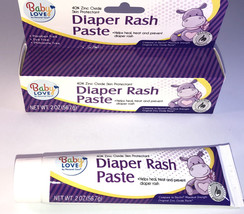Baby Love 2oz Diaper Rash Ointment Max Strength W 40% Zinc Oxide-NEW-SHI... - £6.89 GBP
