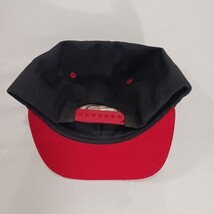 MLB San Francisco 49ers Men's Black/Red Snapback Baseball Cap Hat image 11