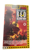 RED SCORPION UK PAL VHS VIDEO 1993 Dolph Lundgren Joseph Zito War - £4.85 GBP