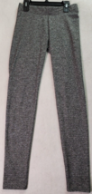 LC Lauren Conrad Activewear Leggings Womens Size XS Gray Polyester Elastic Waist - £14.07 GBP