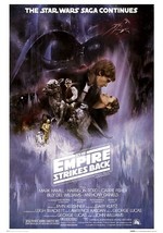 Star Wars Poster Empire Strikes Dietro Il - £6.98 GBP