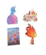 Elemental Cartoon Novelty Assorted 3D Colorful PC Stickers 50 PCS NEW - £15.63 GBP