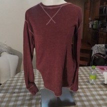 Red Camel Medium Long Sleeve T-Shirt, Classic Shirt, Casual Tee, Comfortable Top - £5.45 GBP
