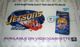 Jetsons the Movie (1990) - RARE! Original Video Store Movie Poster 39.5 ... - $24.75