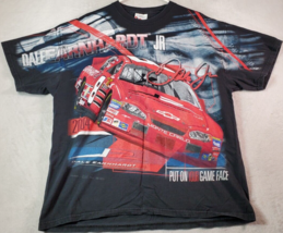 Dale Earnhardt Jr. Shirt Unisex Large Black NASCAR Short Sleeve Chase Authentics - £30.68 GBP