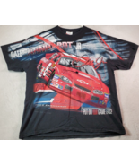 Dale Earnhardt Jr. Shirt Unisex Large Black NASCAR Short Sleeve Chase Au... - £30.16 GBP