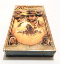 Factory Sealed Indiana Jones And The Last Crusade VHS 1989 1st Print WaterMark - £148.51 GBP