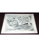Orig. 1896 John Matthews Soda-Water Apparatus &amp; Bottling catalogue soda ... - £337.14 GBP