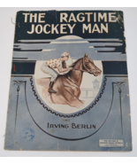 Ragtime Jockey Man Irving Berlin 1912 Vintage Rag Sheet Music Horse Raci... - $37.25