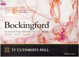 Bockingford Watercolor Block 10 X 14 White 140 Pound - *NEW* - $22.81