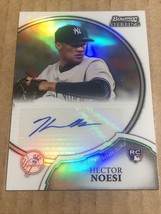 2011 Bowman Sterling Auto Hector Noesi RC Yankees - $4.49