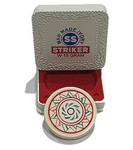 SS Carrom Man Made Tournament Striker Ivory Assorted Best Quality  ( Pac... - £14.99 GBP