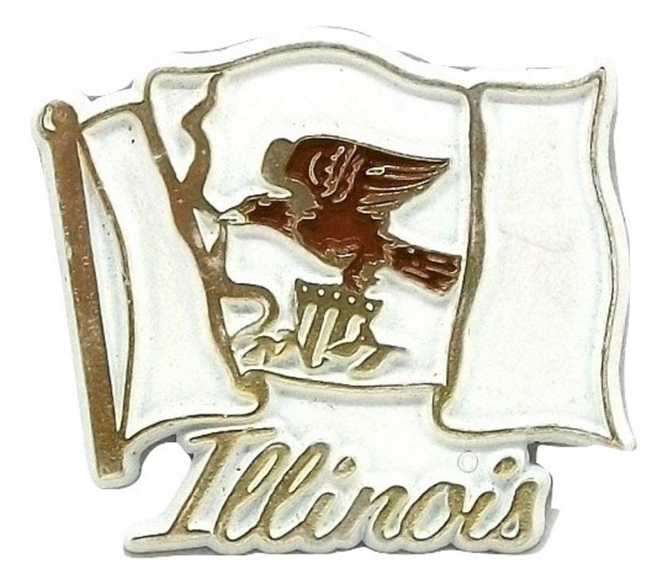 Illinois State Flag Fridge Magnet - $5.99