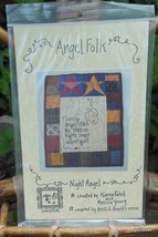 Vintage Quilt Pattern &quot;Angel Folk&quot;  16 x 13 in.  Complete and Unused - £10.60 GBP