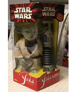 Tiger Electronics Hasbro Star Wars Interactive Yoda with Lightsaber - NEW IN BOX - £58.38 GBP