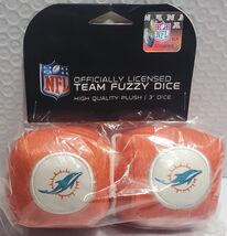 Miami Dolphins 3" Fuzzy Dice - NFL - €9,91 EUR