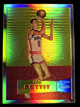 Bob Pettit 1996 Topps FINEST1957 Rookie Refractor Reprint #24 St Louis Hawks - £15.06 GBP