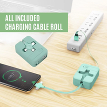 3 in 1 All USB Types Retractable Charging Cable Box - $14.50