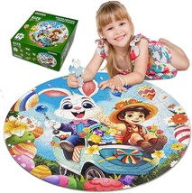 Easter Puzzles for Kids Ages 4 8 70 Piece Round Large Kids Puzzles Ages ... - £40.33 GBP