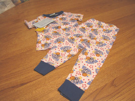 Boys baby pajamas shirt pants sleepwear Mon petit wildcats basketball 18... - $10.29