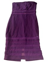 Charlotte Russe Purple Tube Top Dress Size Large - £12.67 GBP