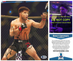 Henry Cejudo Triple C MMA signed UFC 8x10 photo Beckett COA proof autogr... - £93.33 GBP