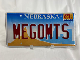 MEGOMTS Vintage Vanity License Plate Nebraska Personalized Auto Man-Cave... - £25.98 GBP