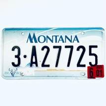 2001 United States Montana Yellowstone County Passenger License Plate 3-... - €10,31 EUR