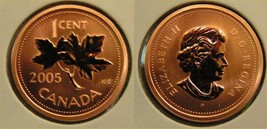 2005 P Canada One Cent Penny Specimen Proof - $5.22