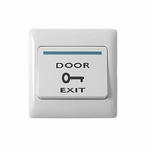 Electronic NC/NO/COM Door Exit Push Strike Button Panel Gates, Automatic... - $14.14