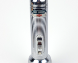 Vintage RayoVac Flashlight Stainless Steel Flashing or Steady Light 7.5&quot; - £12.45 GBP