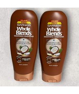 2 x Garnier Whole Blends Coconut Oil Cocoa Butter Smoothing Conditioner ... - $48.61 CAD