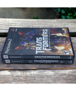 Lot of 2 Transformers The Game + Revenge Of The Fallen PS2 Sony PlayStat... - £13.25 GBP