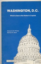 Vintage 1983 &quot;Washington, D.C. What To See...&quot; Written For Students! Softcover - £15.01 GBP